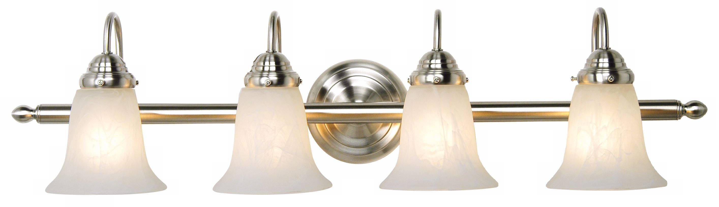 Sussex Collection 33" Wide Bathroom Light Fixture