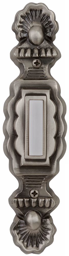 Antique Pewter Push Button Doorbell