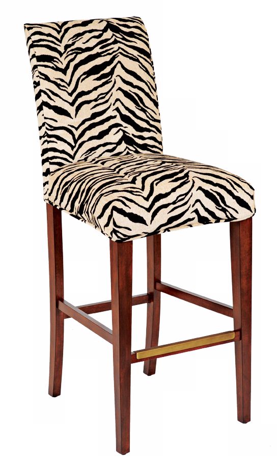 Kenya Slipcovered Straight Leg 32 1/2" High Barstool