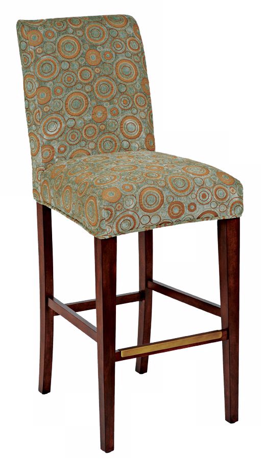 Michelle Slipcovered Straight Leg 32 1/2" High Barstool