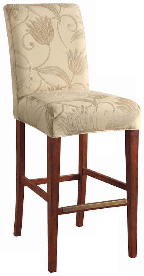 Geister Slipcovered Straight Leg 32 1/2" High Barstool