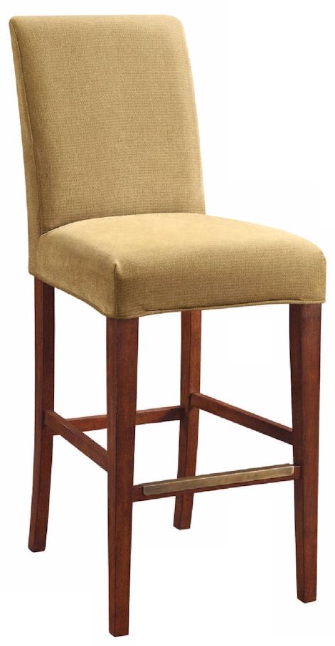 Godard Slipcovered Straight Leg 32 1/2" High Barstool
