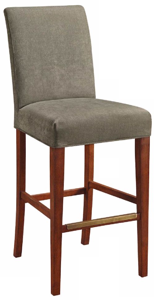 Hobbs Slipcovered Straight Leg 32 1/2" High Barstool