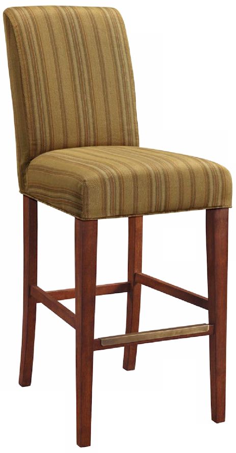 Nelson Slipcovered Straight Leg 32 1/2" High Barstool