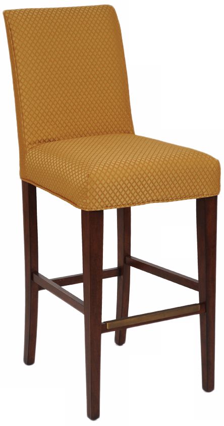 Rastel Slipcovered Straight Leg 32 1/2" High Barstool