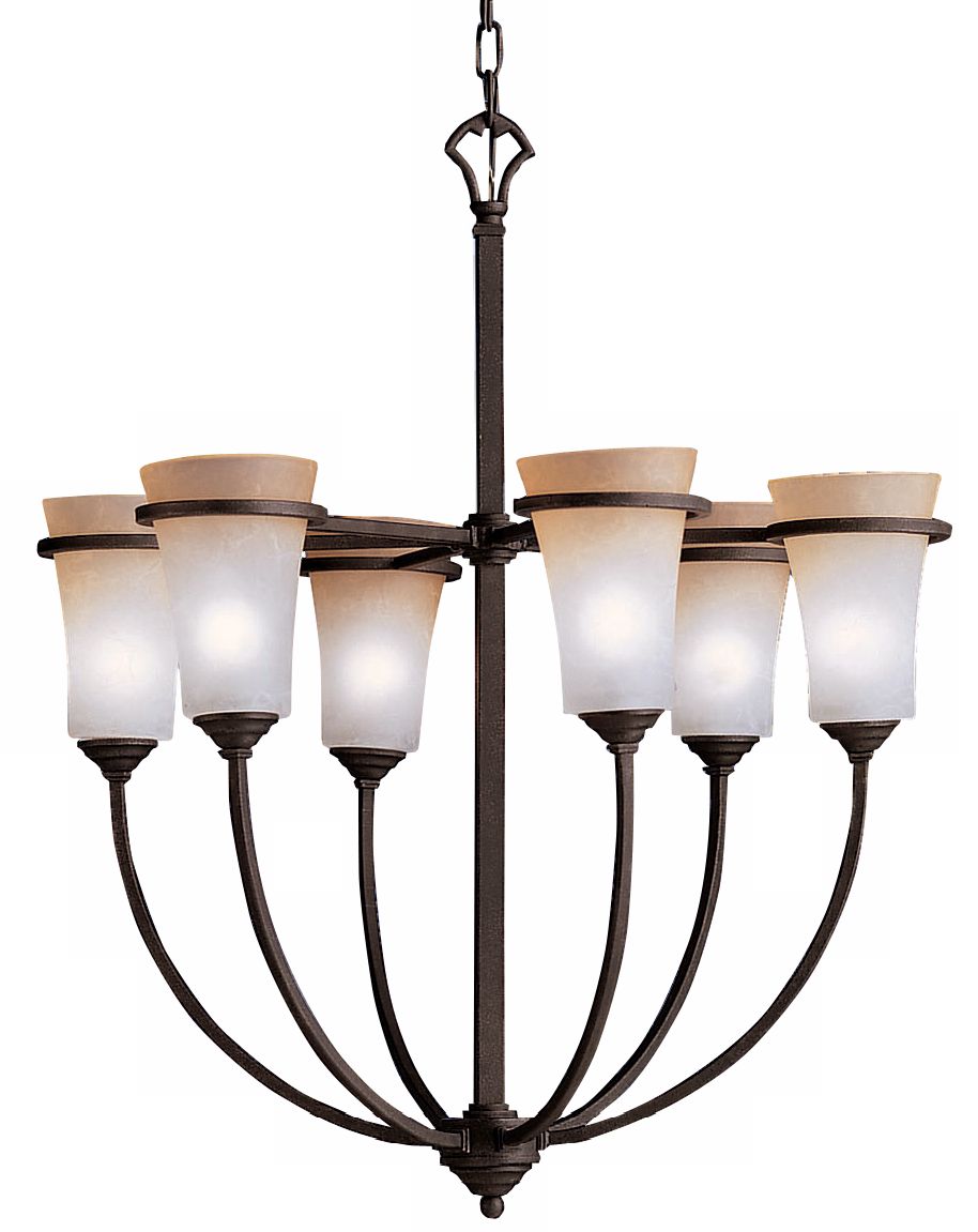 Meredith Collection Outdoor Six Light Chandelier