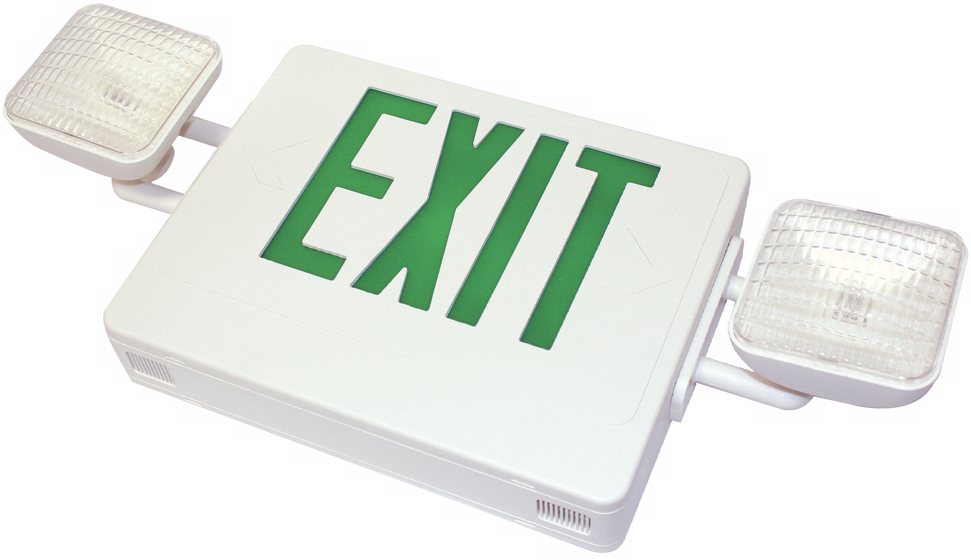 Green Emergency Light Exit Sign