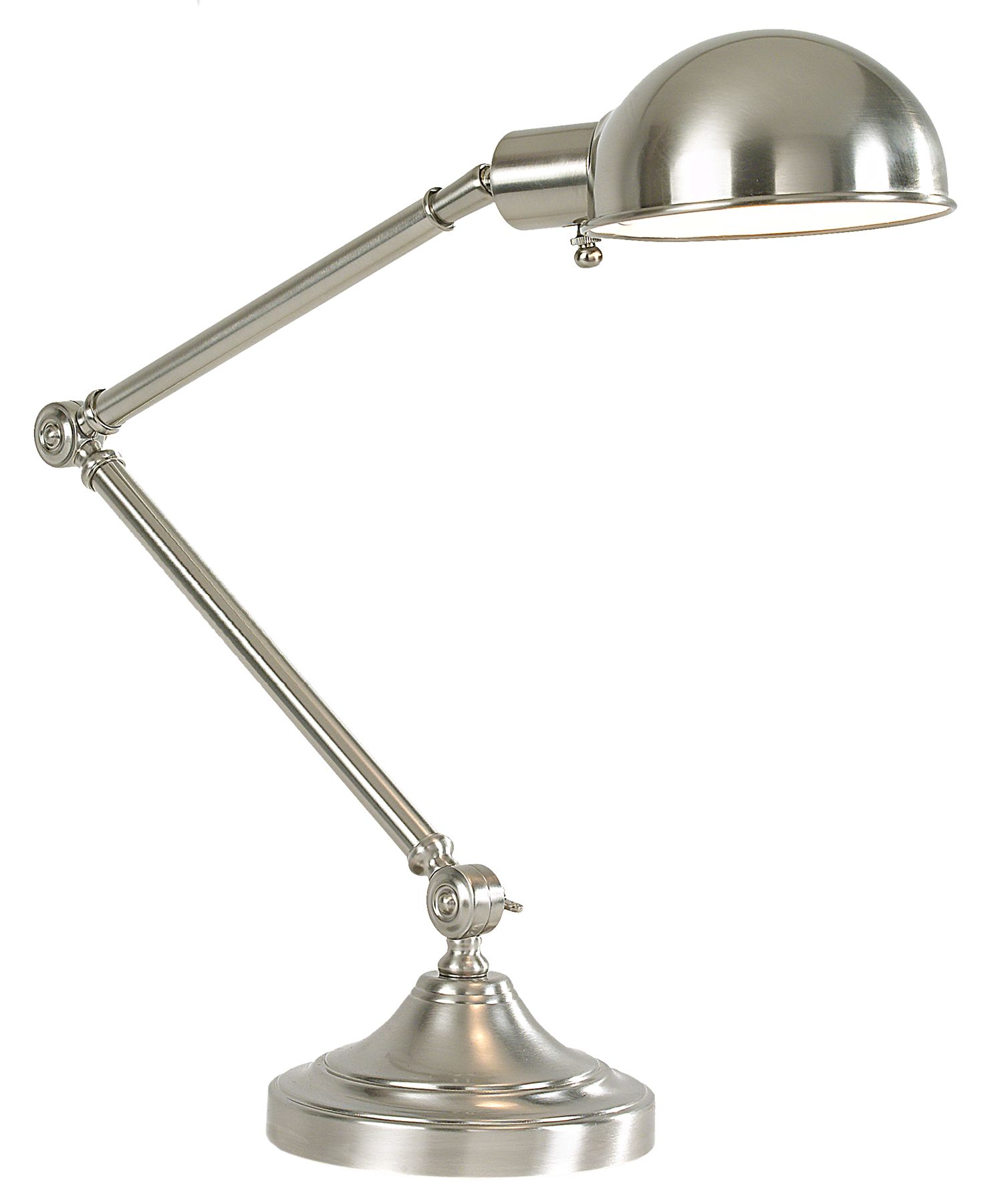 Robert Abbey Kinetic Brushed Chrome Pharmacy Desk Lamp