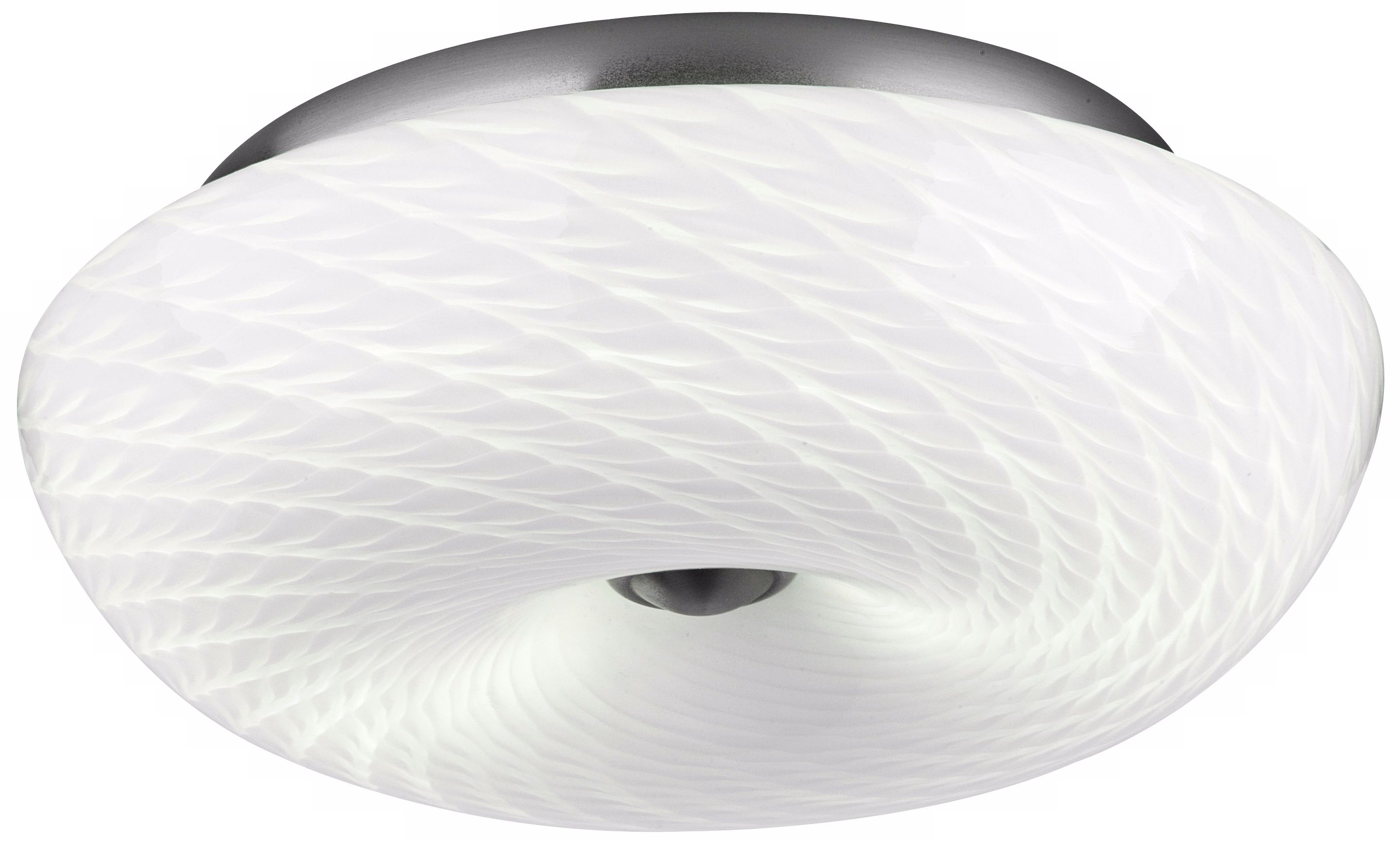 Forecast Inhale Collection 13" Marta White Ceiling Light