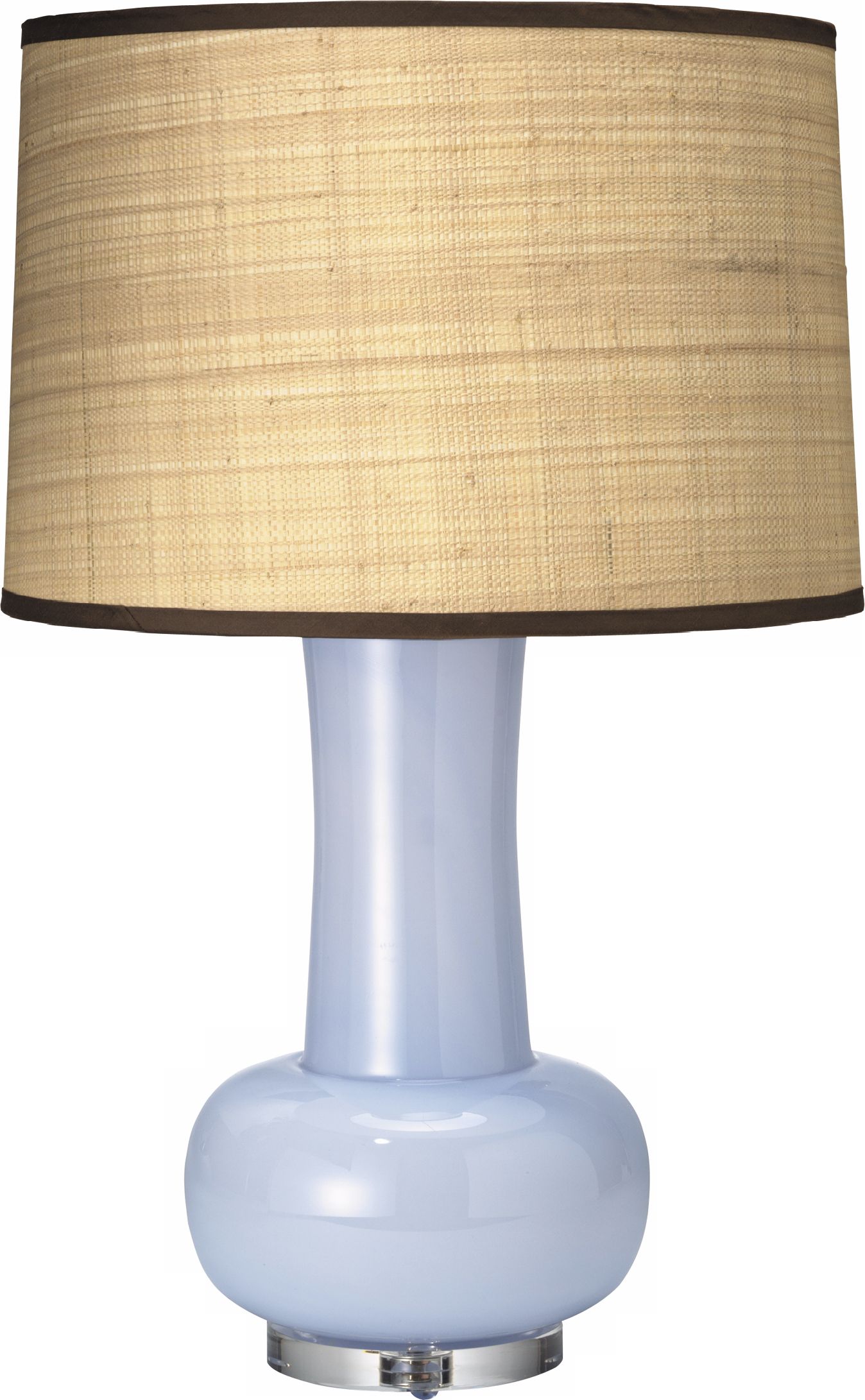 Jamie Young Company Button Blue Opal Table Lamp