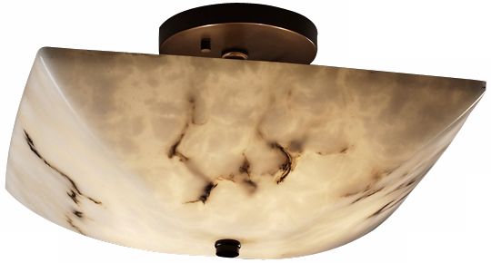 LumenAria Collection Square 13 3/4" Wide Ceiling Light