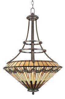 Addison Collection Tiffany-Style Pendant Chandelier