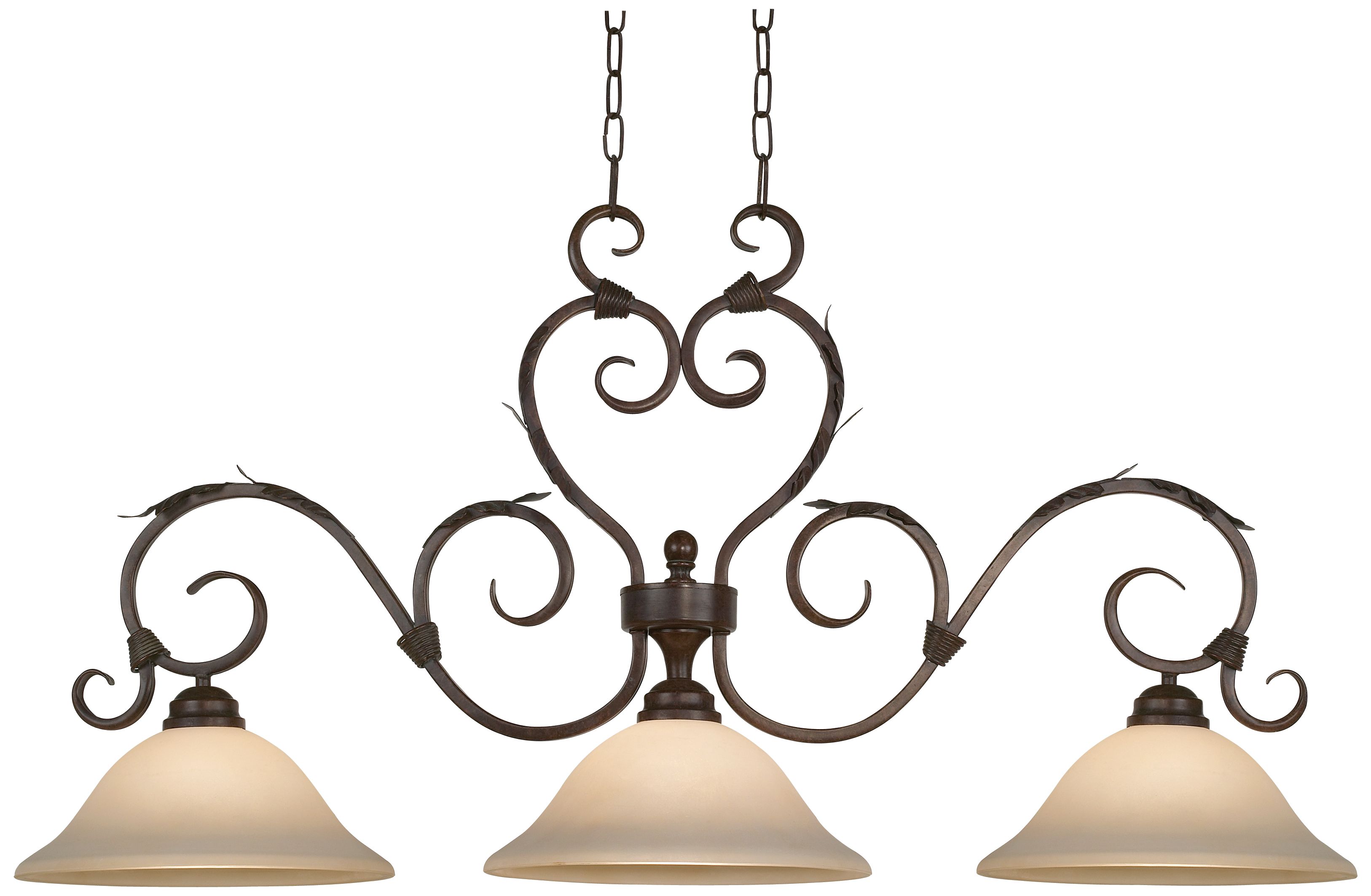 Vicosa Collection Three Light Island Style Chandelier