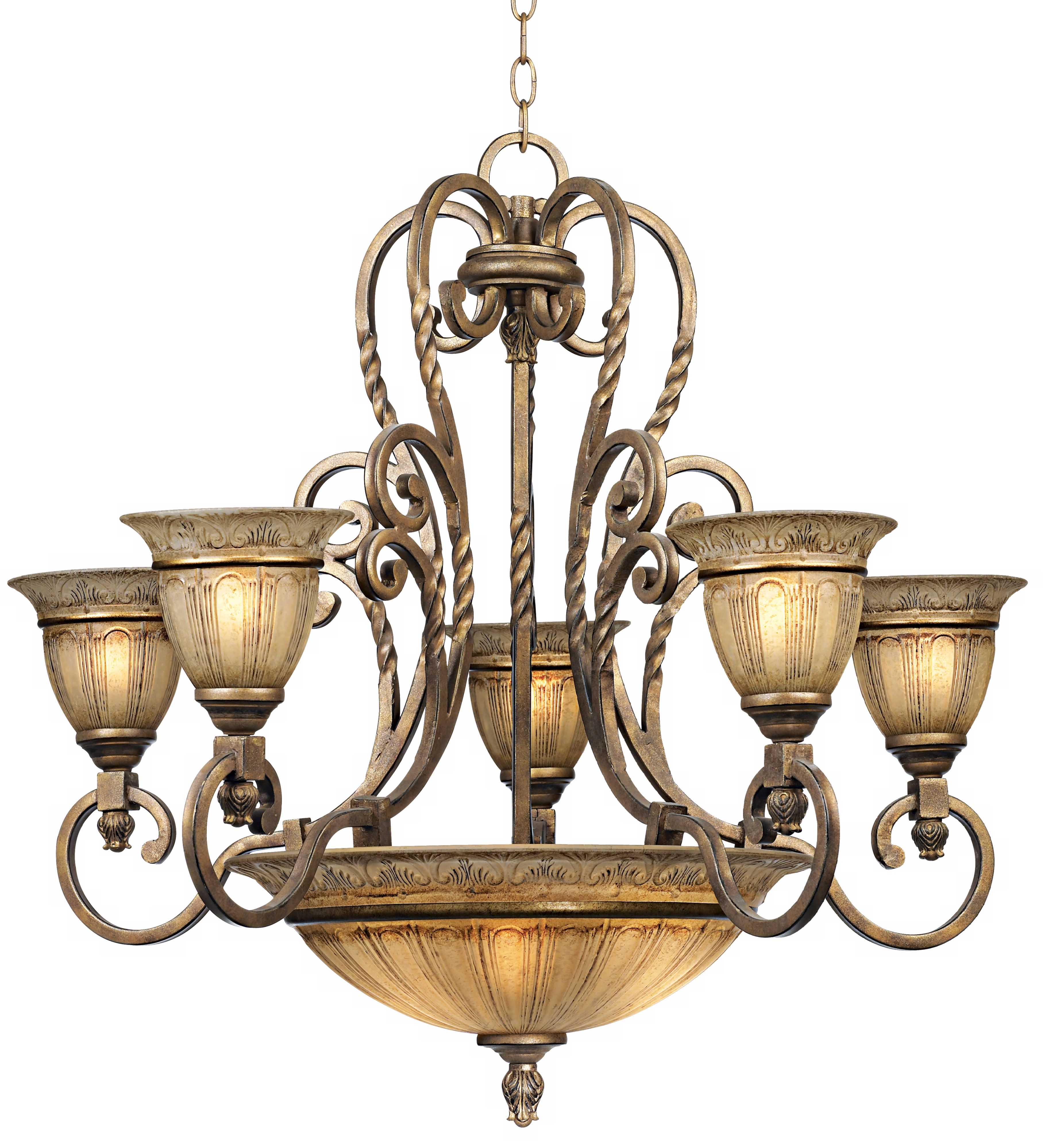 Chambord Collection Eight Light Chandelier