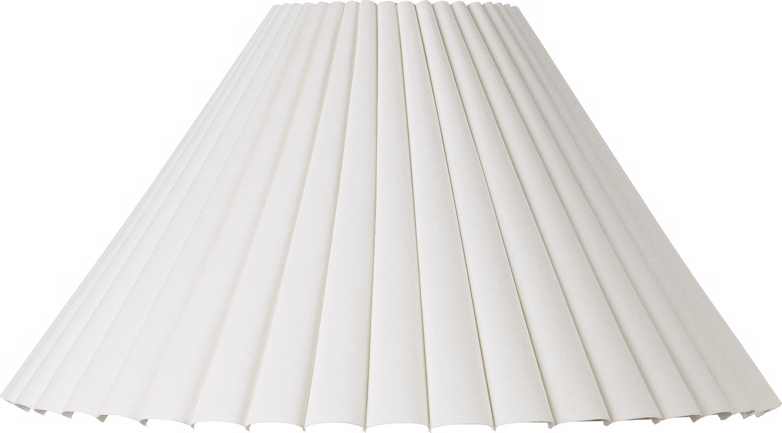 Box Pleat Lamp Shade 7x20.5x12.5 (Spider)