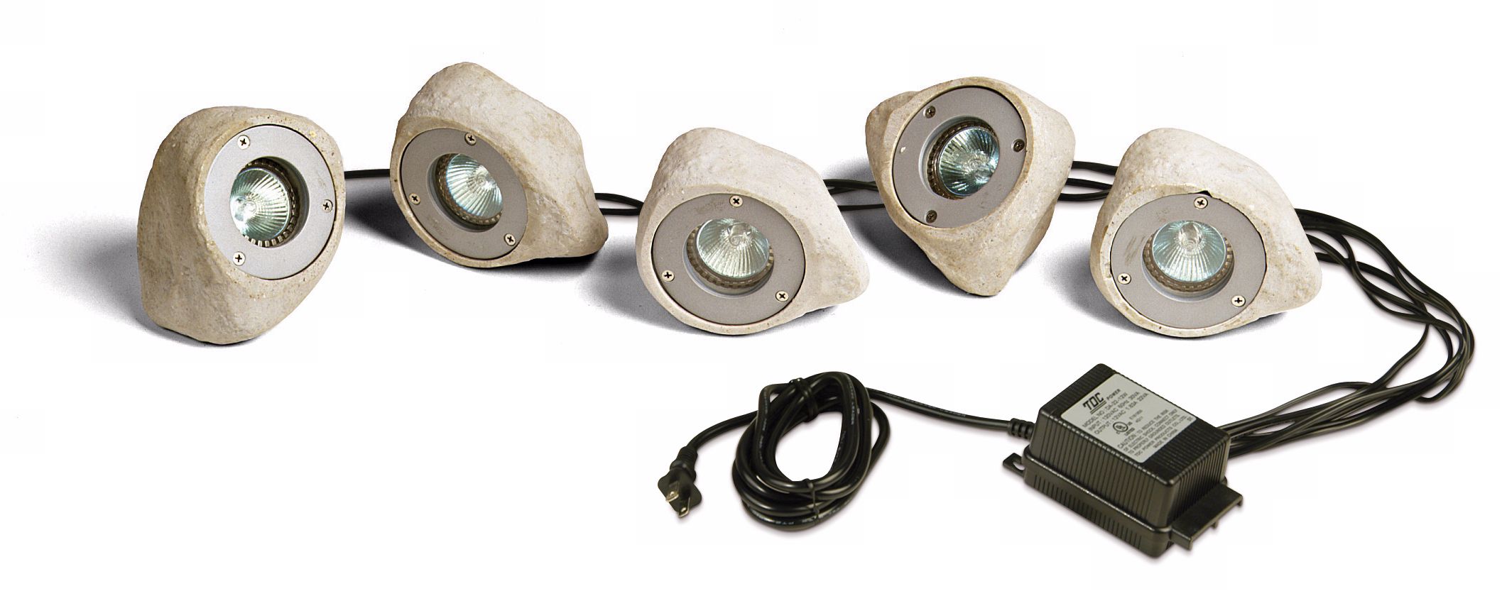 Five Light Rock Landscape Kit