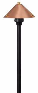 Hinkley Copper Cone Low Voltage Landscape Light