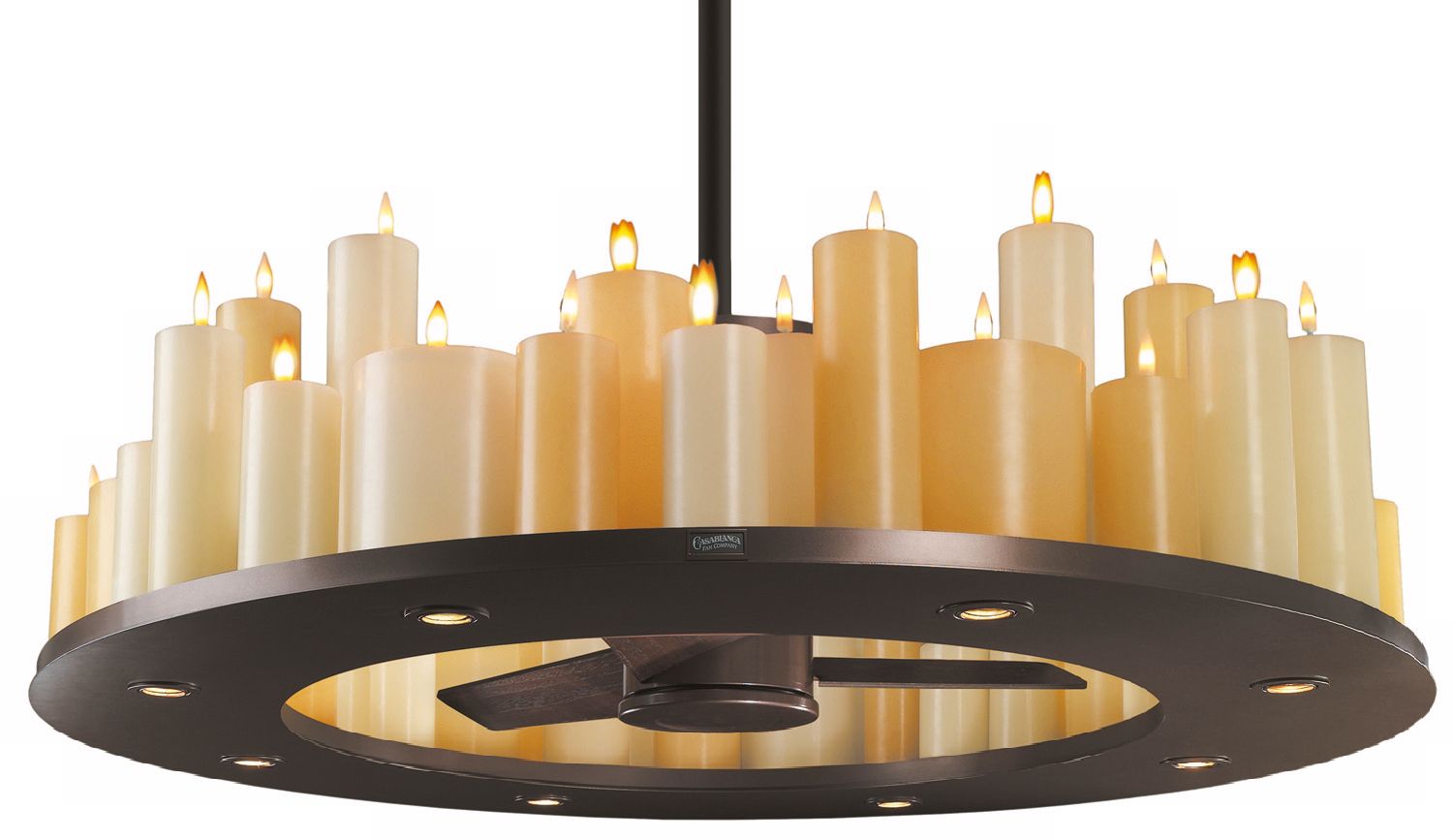 30" Casablanca Candelier Ceiling Fan