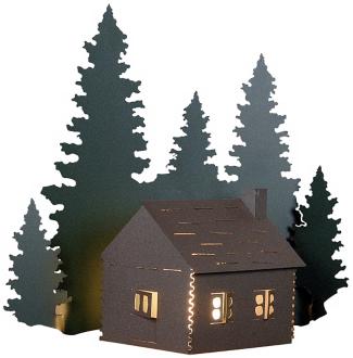Cozy Log Cabin 17 High Outdoor Wall Light 48973