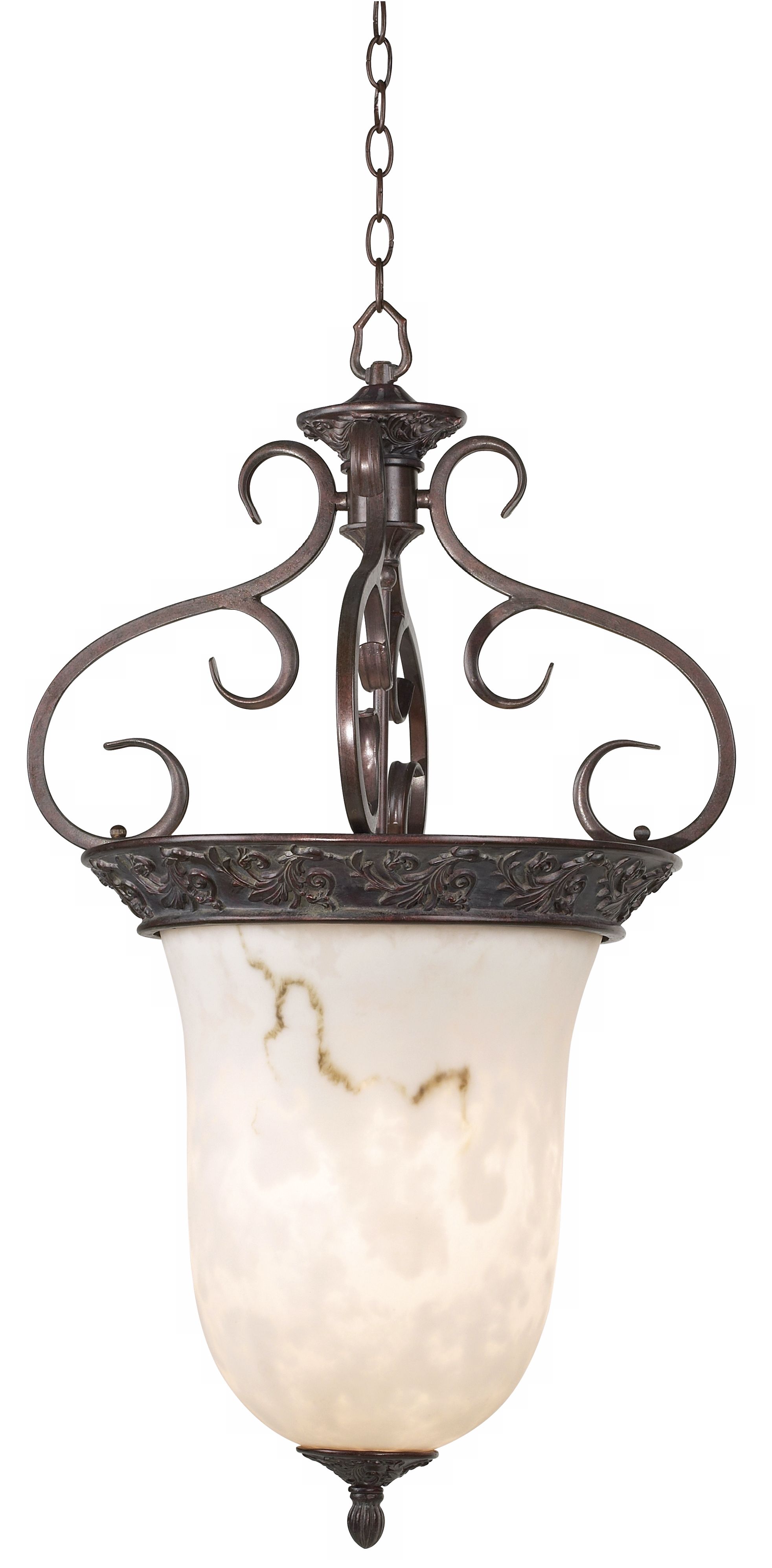 Apollo Collection Three Light Pendant Chandelier