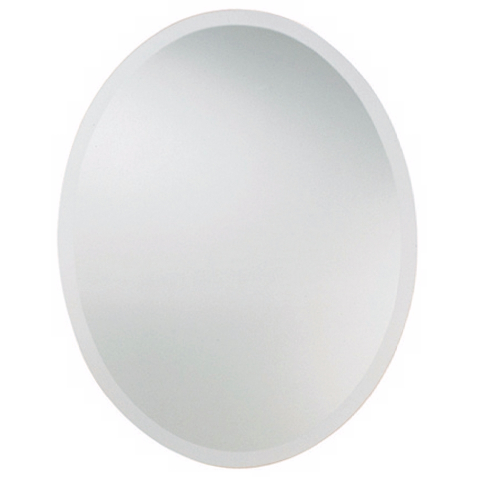 Uttermost 36 " High Frameless Oval Wall Mirror   #49258
