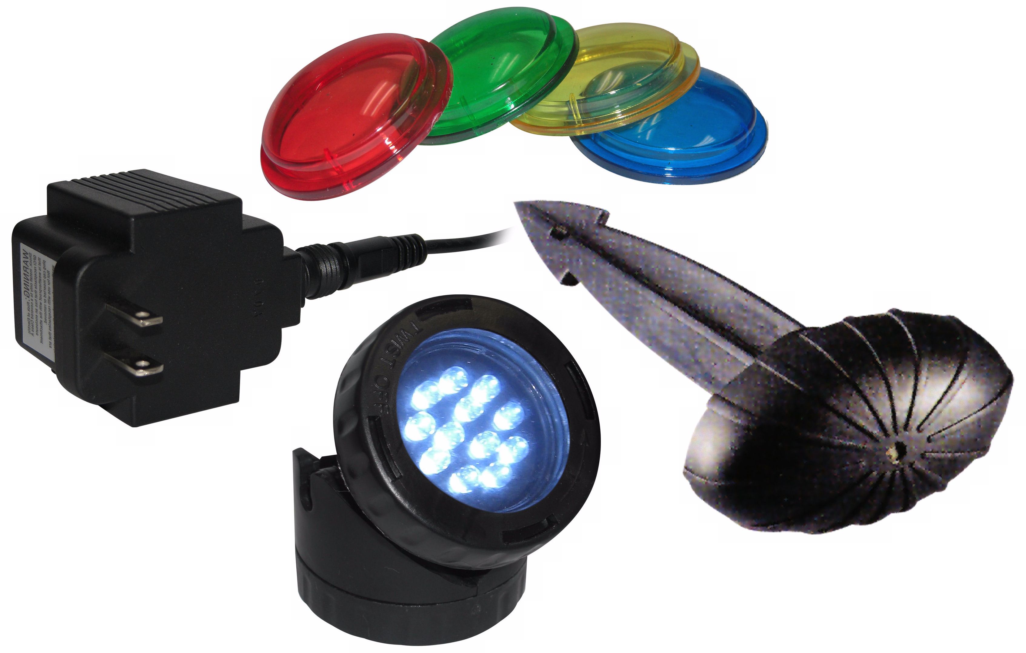Luminosity All-In-One 12 LED Pond Light Kit