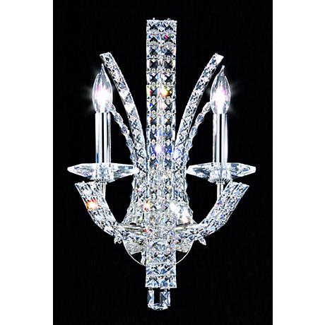Schonbek Zade Two Light Swarovski Crystal Wall Sconce - #58170 www.lampsplus.com