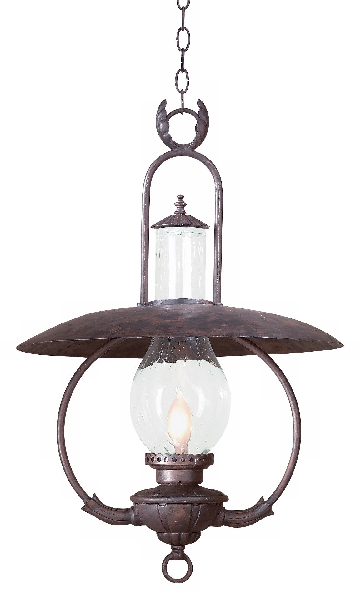 La Grange 30" High Outdoor Hanging Lantern Fixture