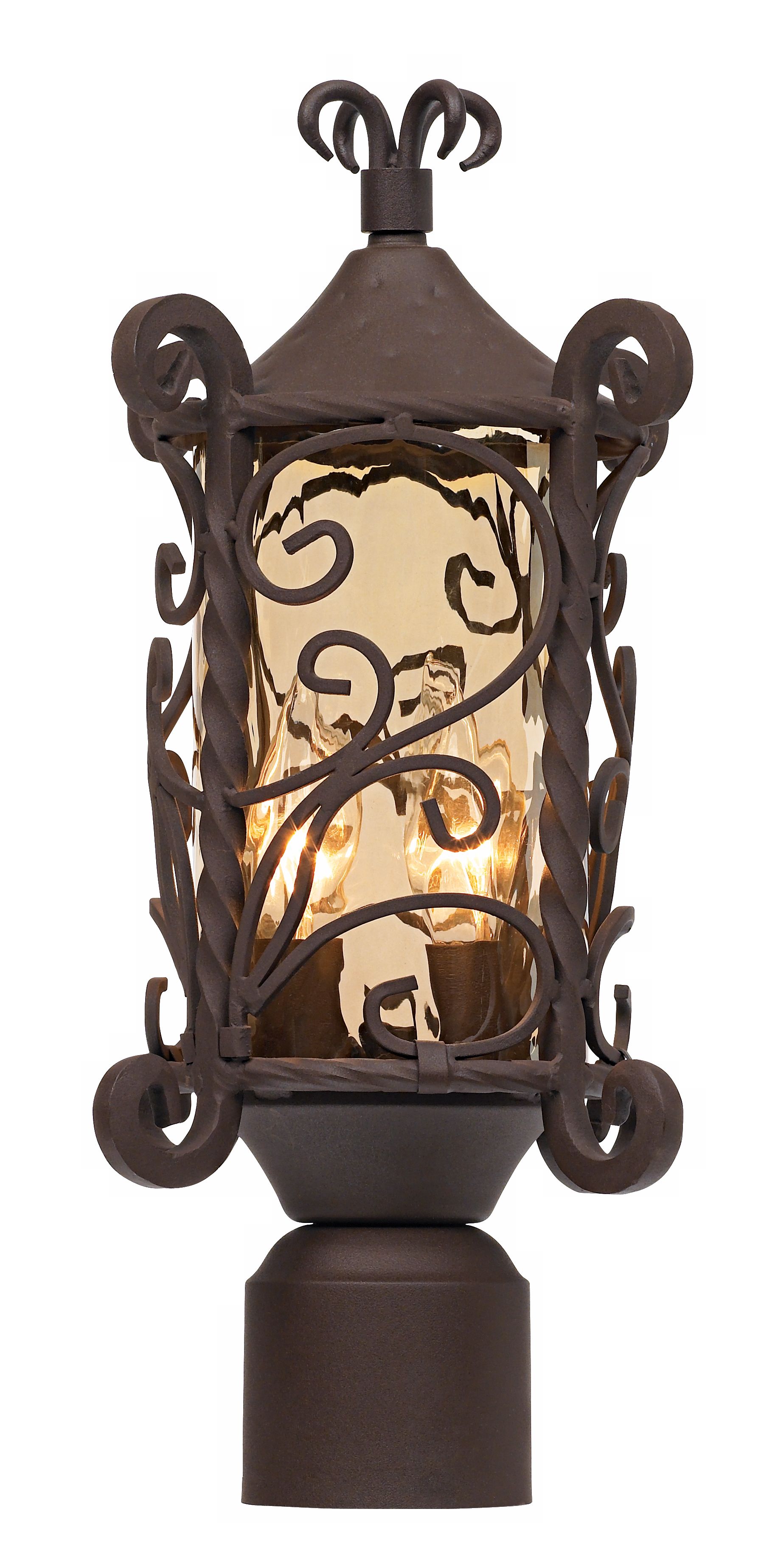 Casa Seville™ 15 1/4" High Post Mount Light