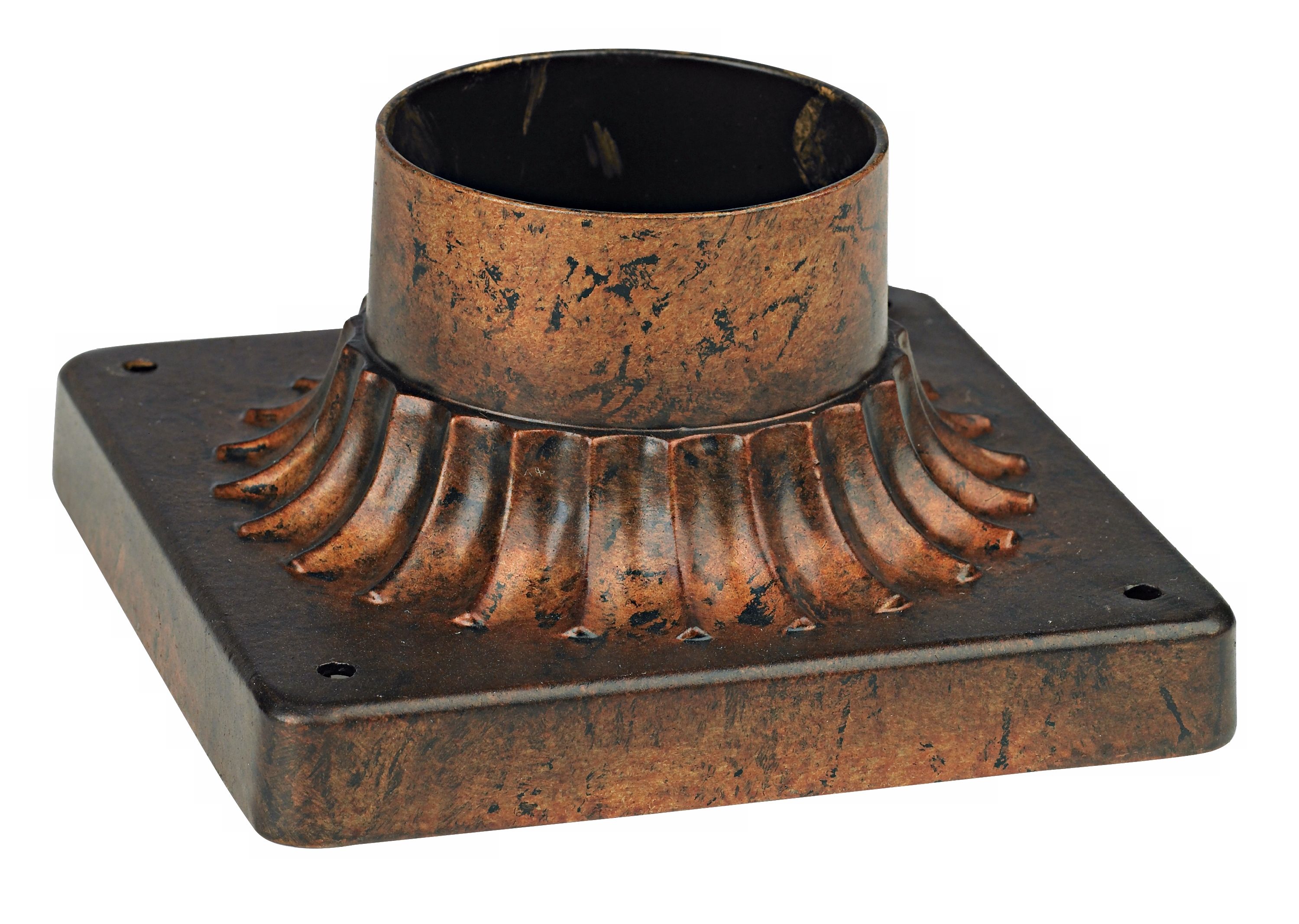 Copper Bronze Finish Post Mount Adapter