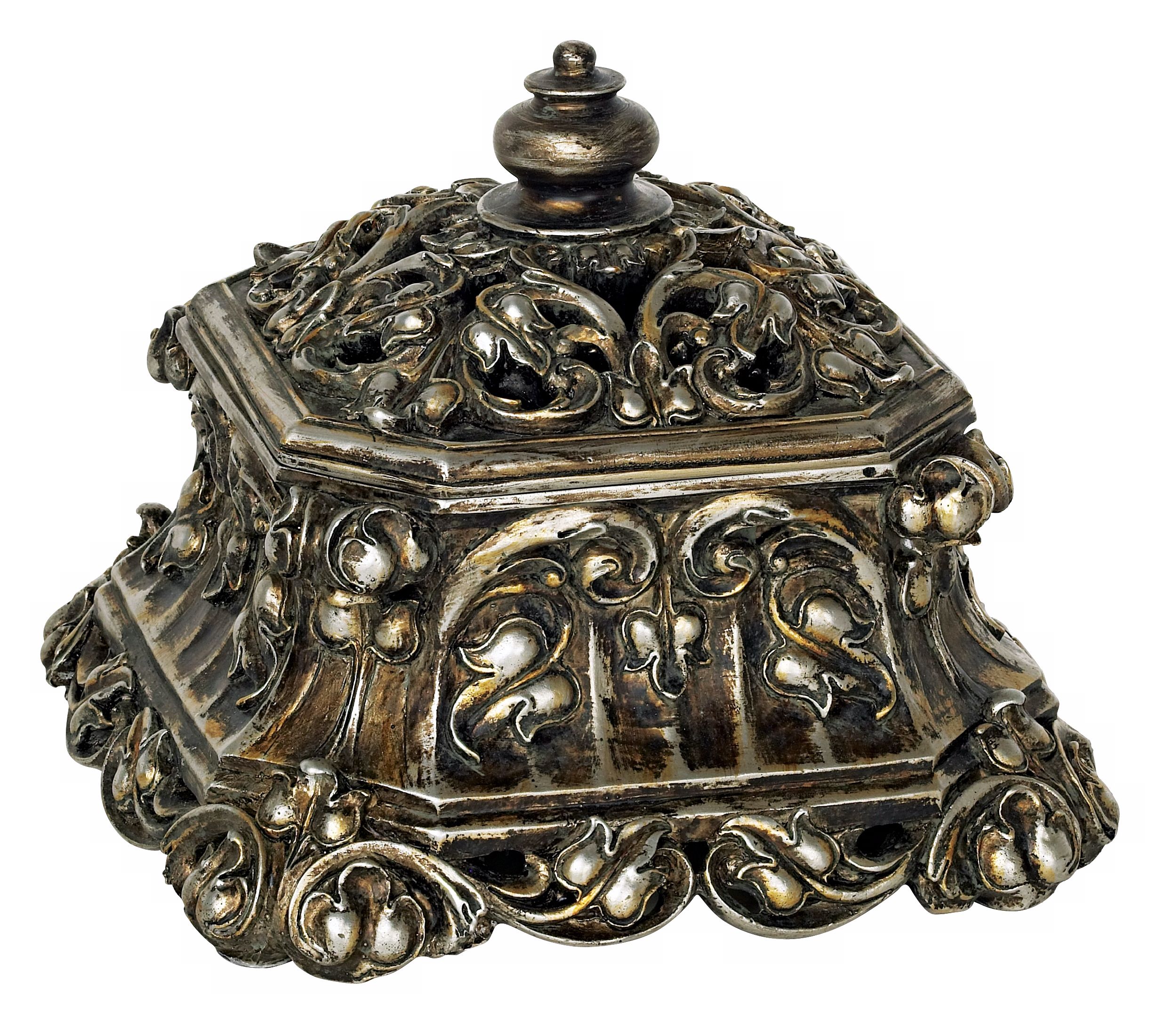 Evelyn Gold Finish Decorative Box