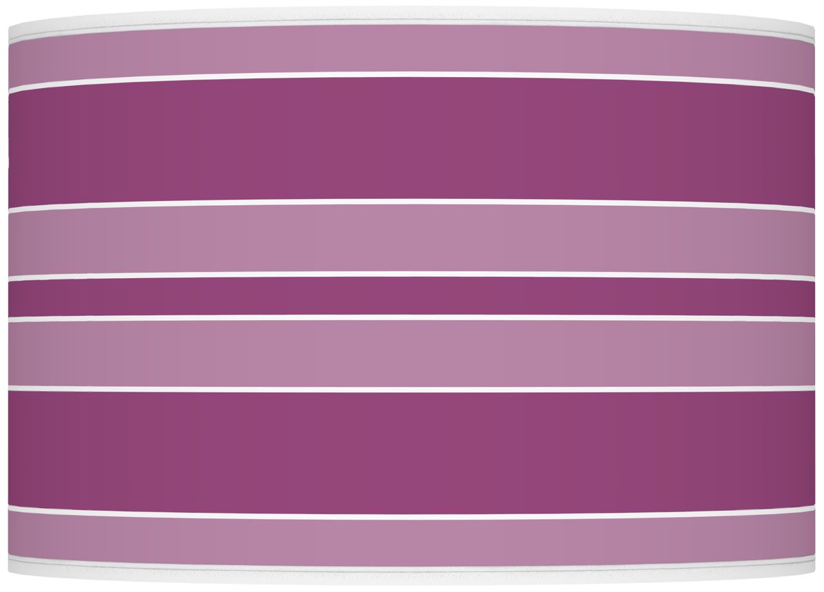 Verve Violet Bold Stripe Apothecary Table Lamp