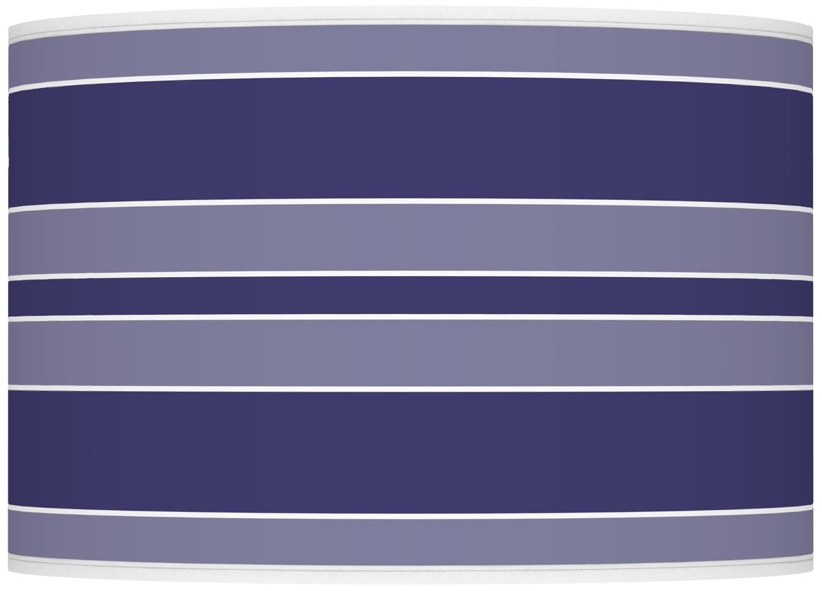 Valiant Violet Bold Stripe Ovo Table Lamp