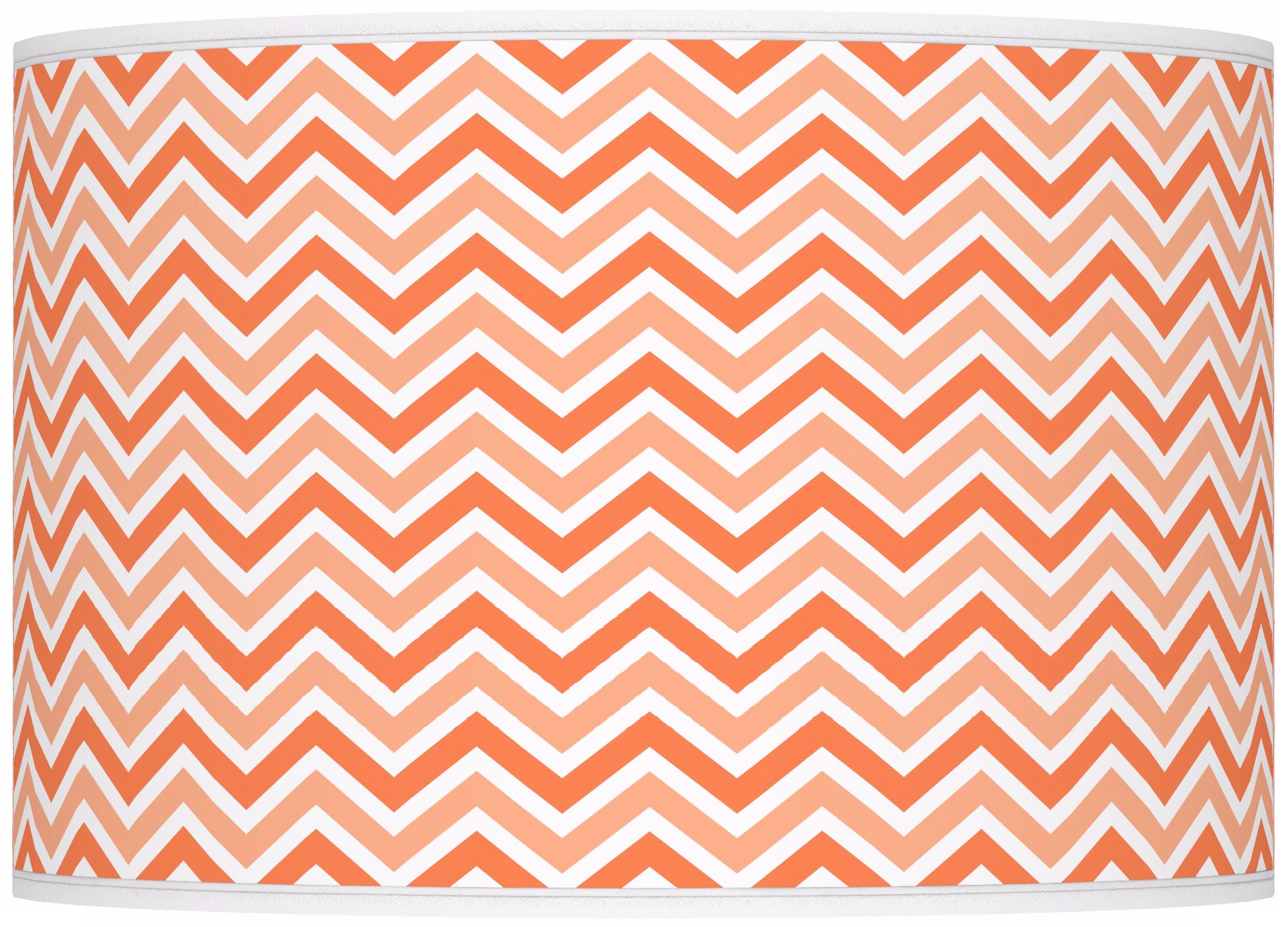Nectarine Narrow Zig Zag Ovo Table Lamp