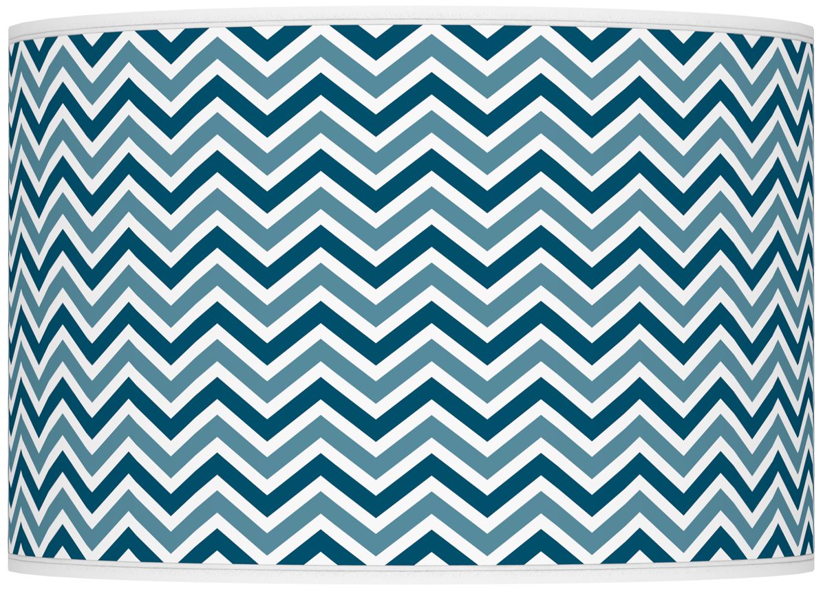 Oceanside Narrow Zig Zag Ovo Table Lamp