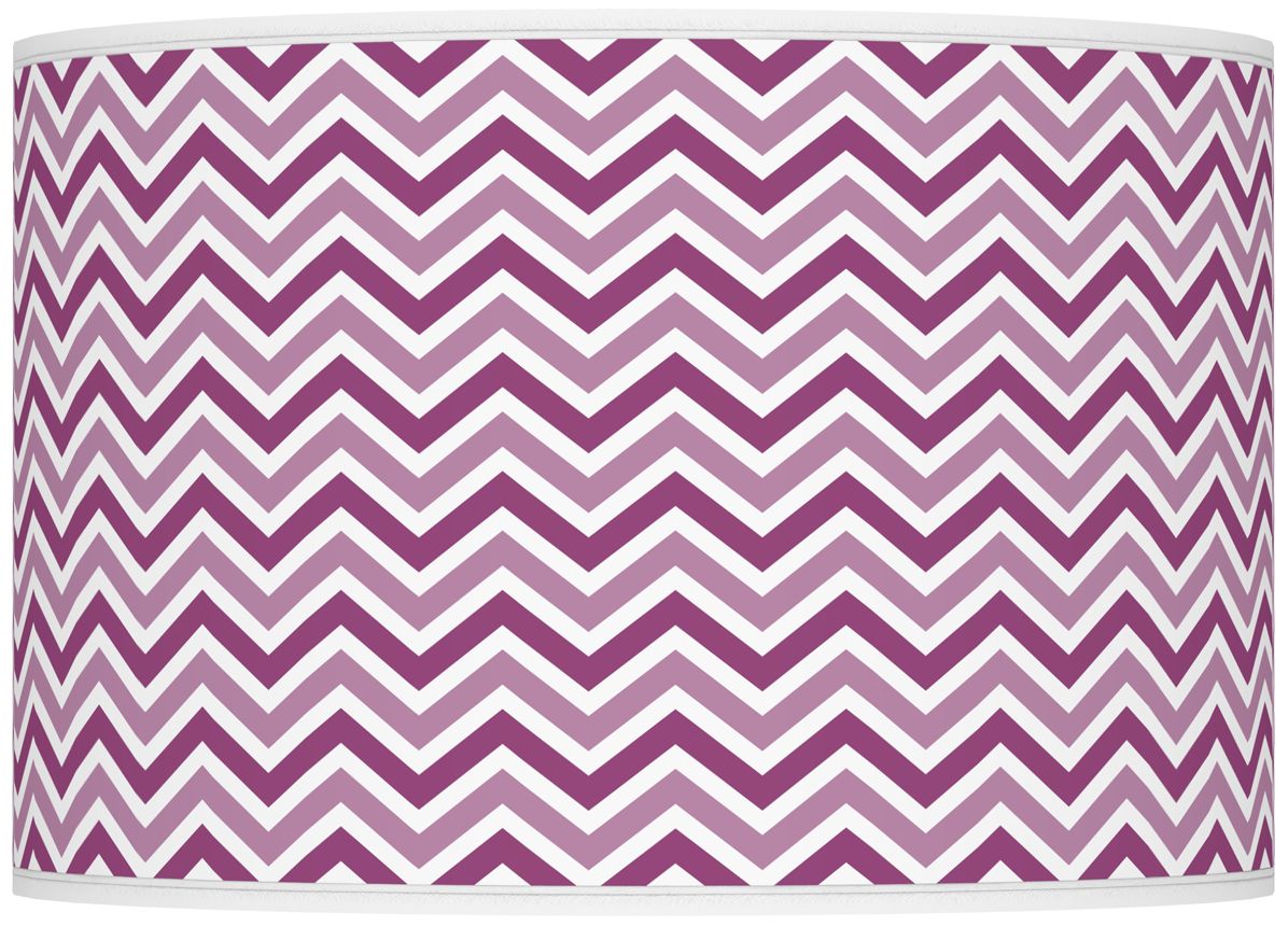 Verve Violet Narrow Zig Zag Apothecary Table Lamp
