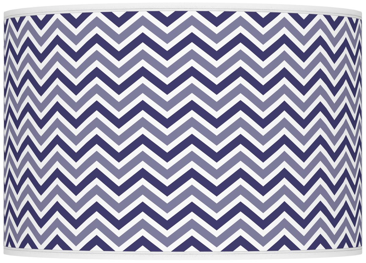 Valiant Violet Narrow Zig Zag Ovo Table Lamp