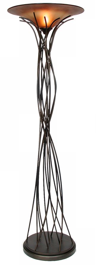 Van Teal Live To Light Torchiere Floor Lamp