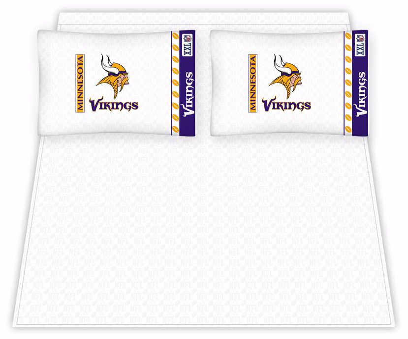 NFL Minnesota Vikings Micro Fiber Sheet Set