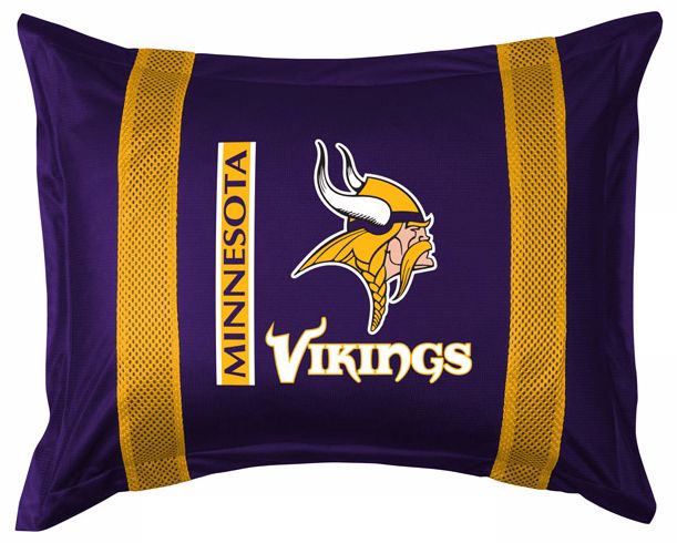NFL Minnesota Vikings Sidelines Pillow Sham