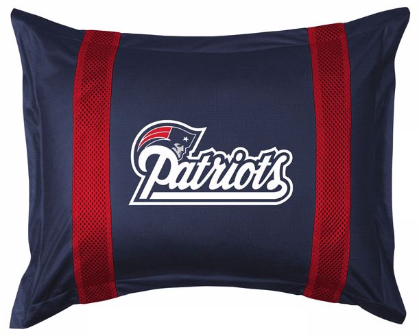 NFL New England Patriots Sidelines Pillow Sham