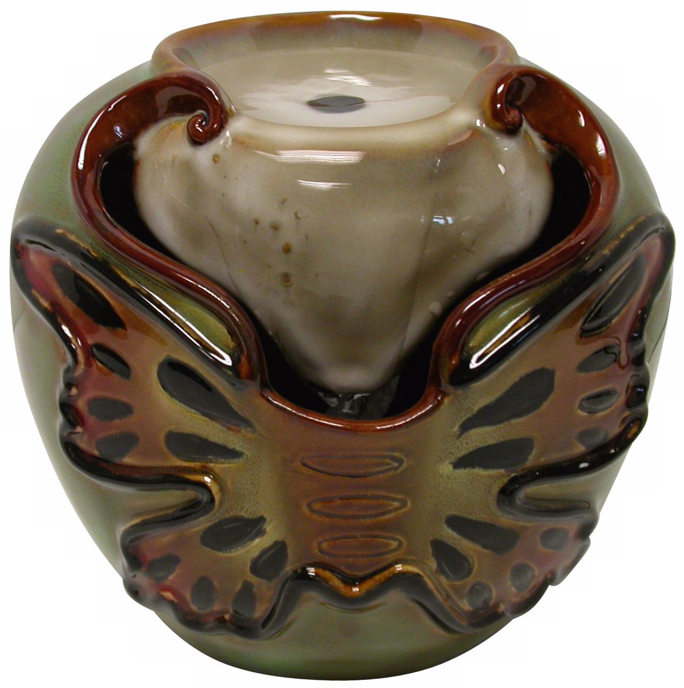 Butterfly Ceramic Tabletop Fountain
