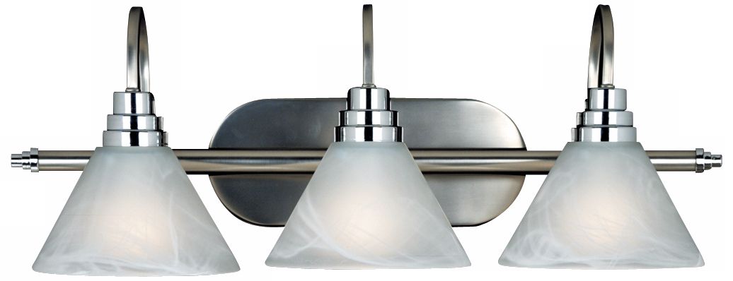 Astoria Collection 26" Wide Three Light Bathroom Fixture