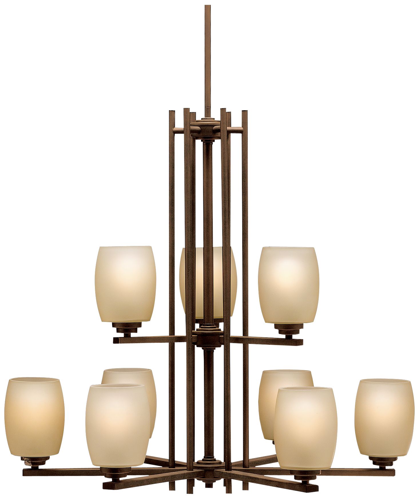 Kichler Sabina Collection Olde Bronze Nine Light Chandelier
