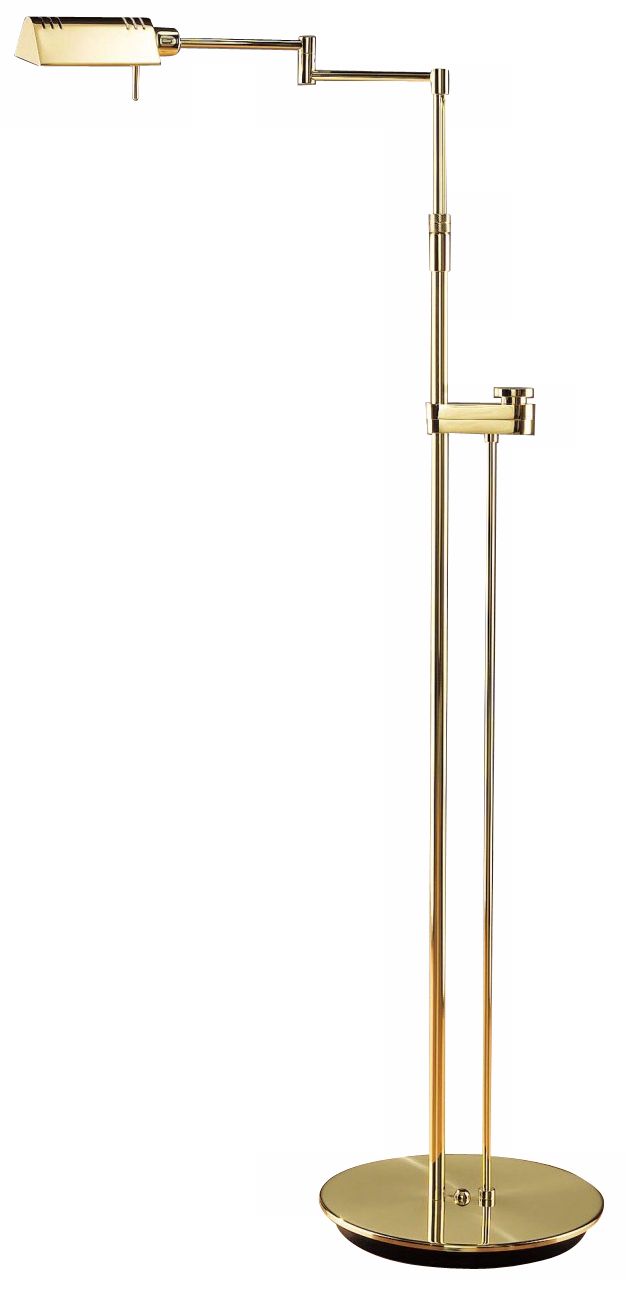 Holtkoetter Polished Brass Pharmacy Floor Lamp