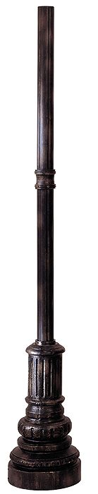 Heritage Bronze 96" High Outdoor Post