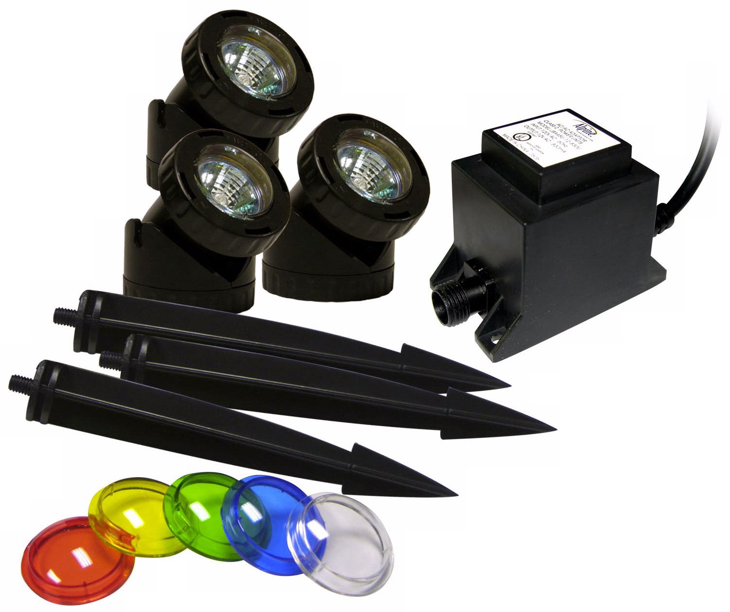 Power Beam Underwater Halogen Pond 3-Light Kit