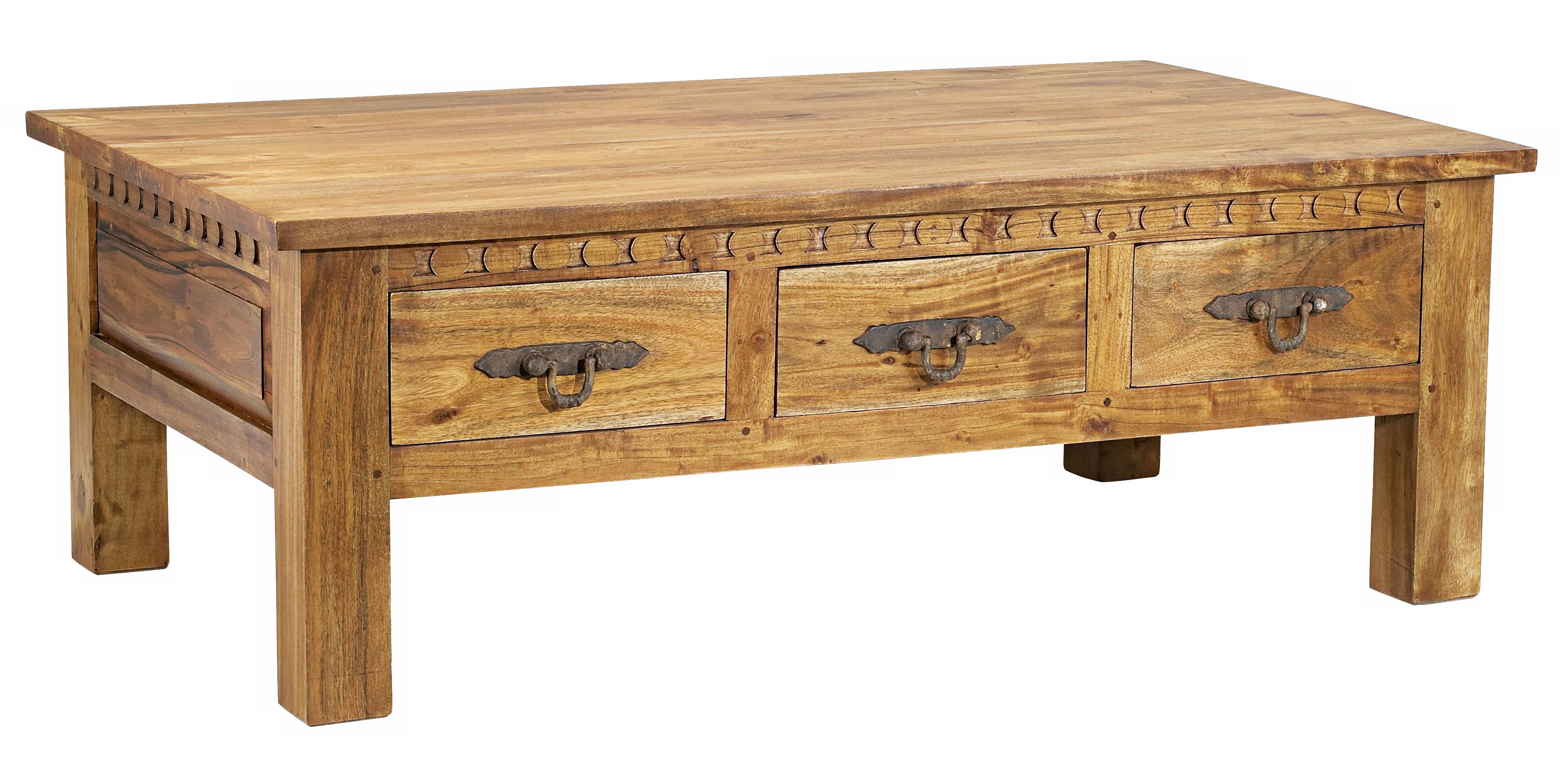 Capistrano Collection Three Drawer Coffee Table