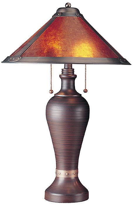 San Gabriel Mica Collection Table Lamp