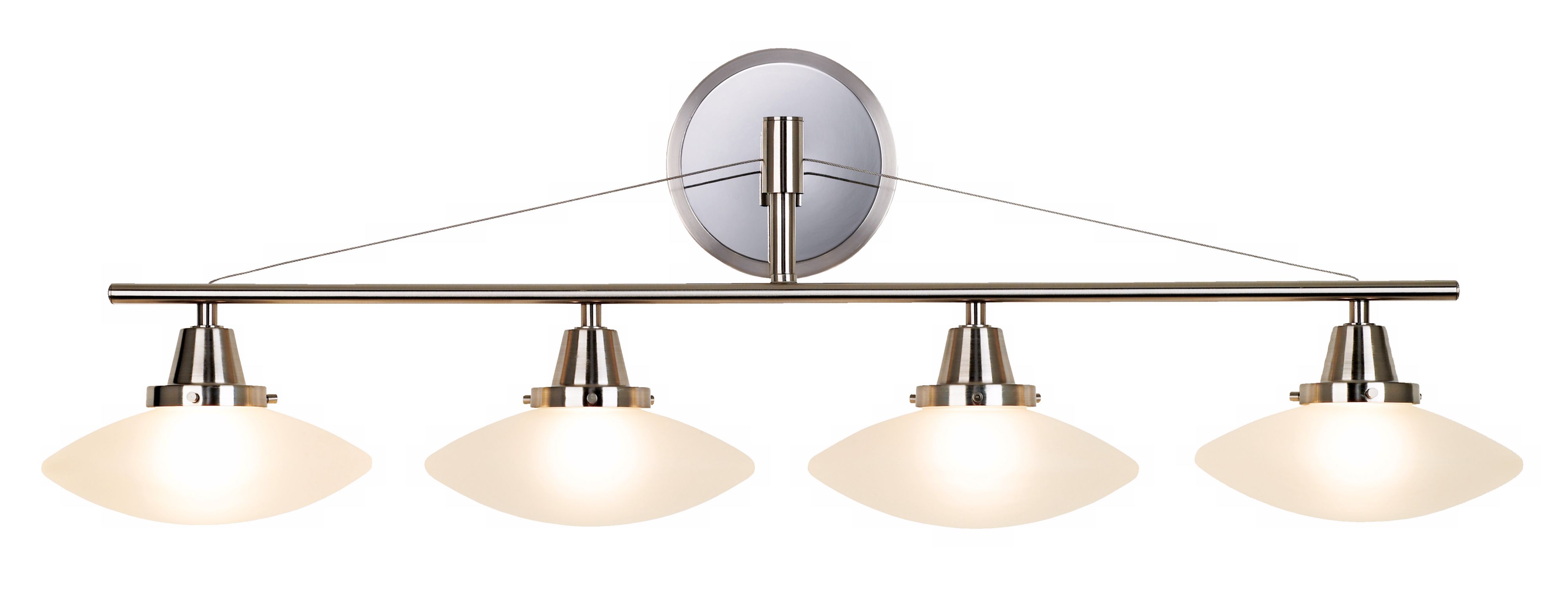 Cable Suspension 35 3/4" Wide Bathroom Light